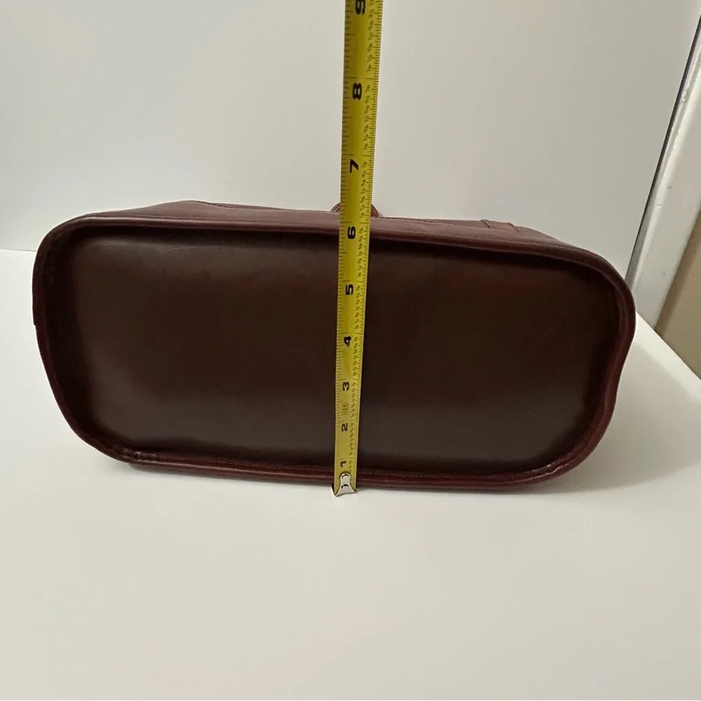 Brahmin - Vintage Brown Leather Tote Bag - Picture 16 of 16